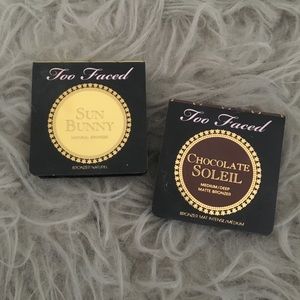 Too Faced Bronzers (brand new, deluxe size)